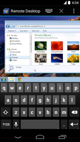 Google Chrome Remote Desktop (Bild: Google)